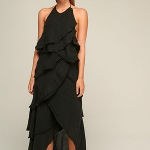 NWOTs h&m conscious exclusive halter dress sz. 8